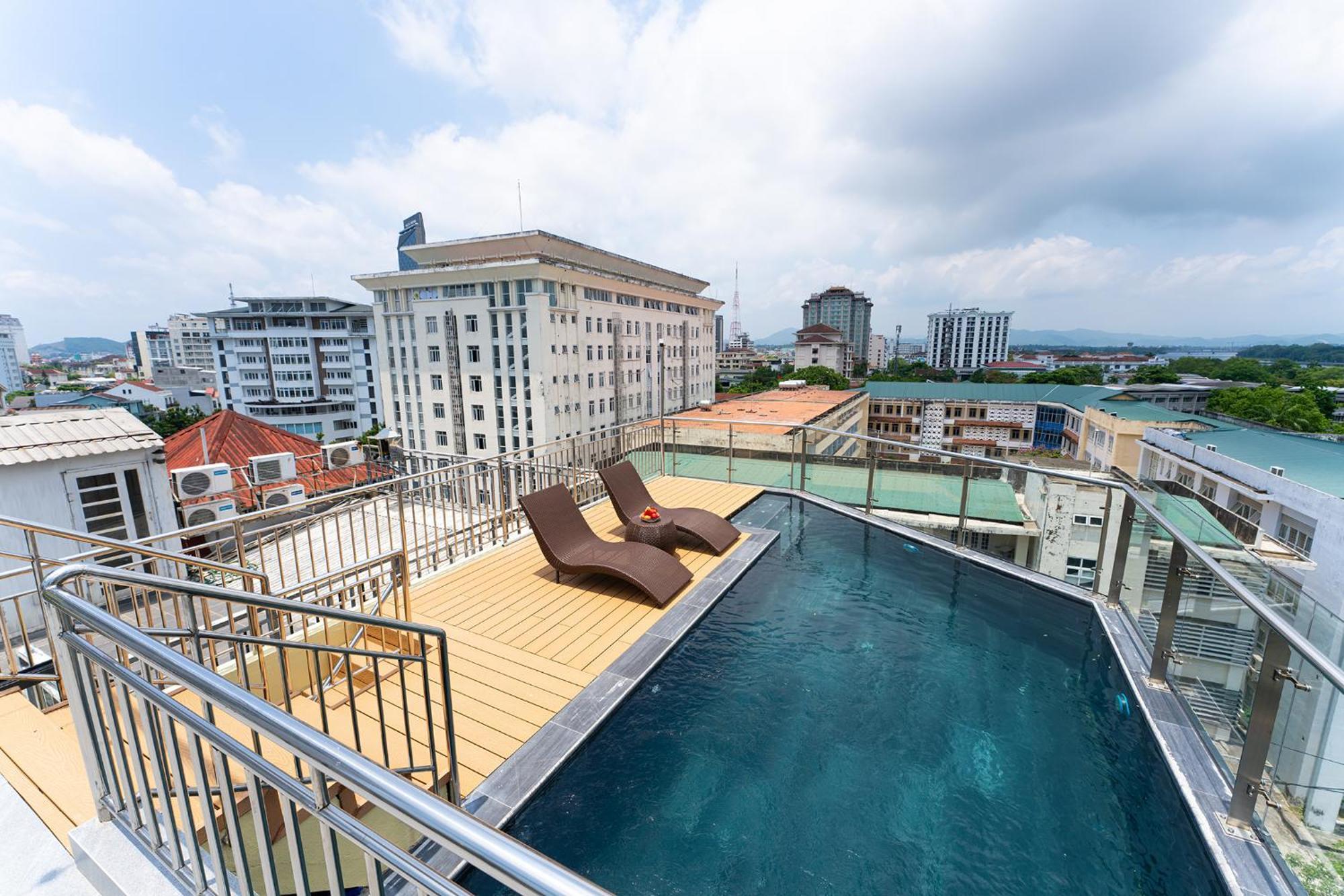 Dragon Hue Hotel Exterior foto